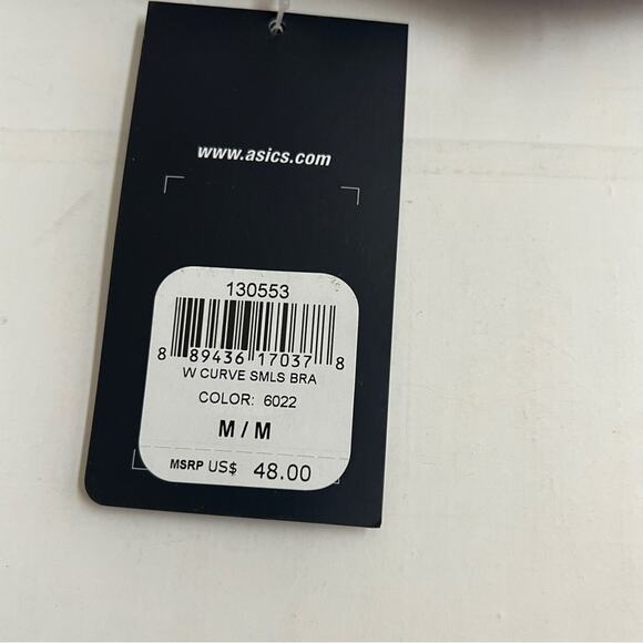 New ASICS Studio Curve Seamless Sports Bra Lilac Women's SIZE M - Picture 5 of 5